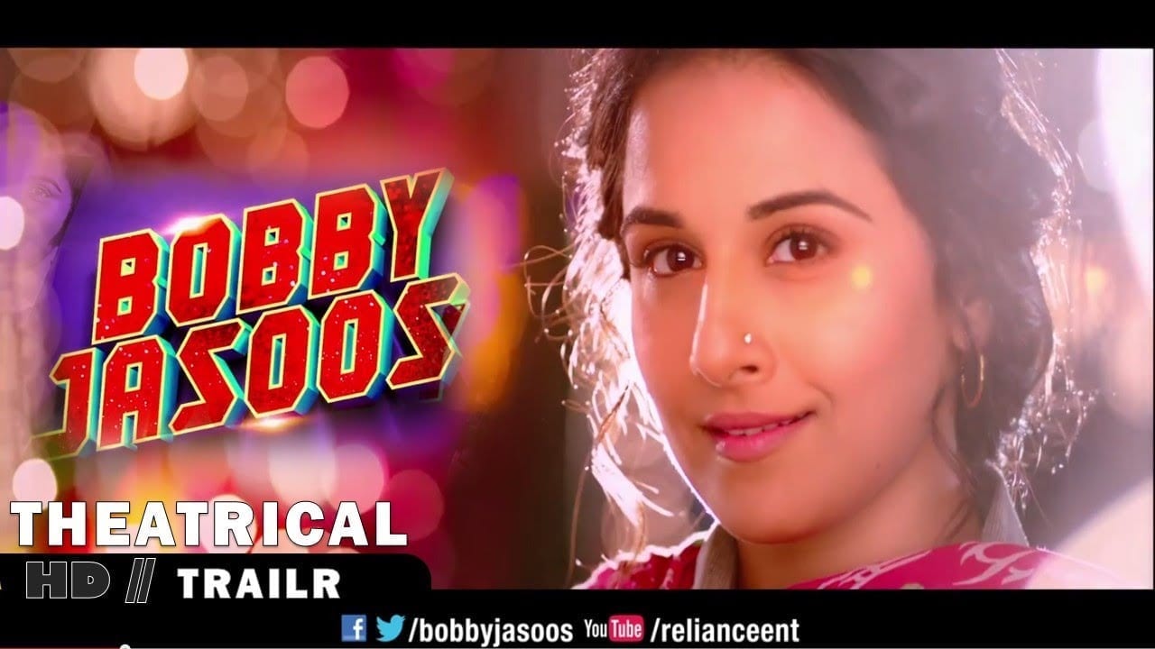 'Bobby Jasoos' Theatrical Trailer starring Vidya Balan - BollywoodTales