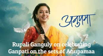 Rupali Ganguly on celebrating Ganpati on the sets of Anupamaa